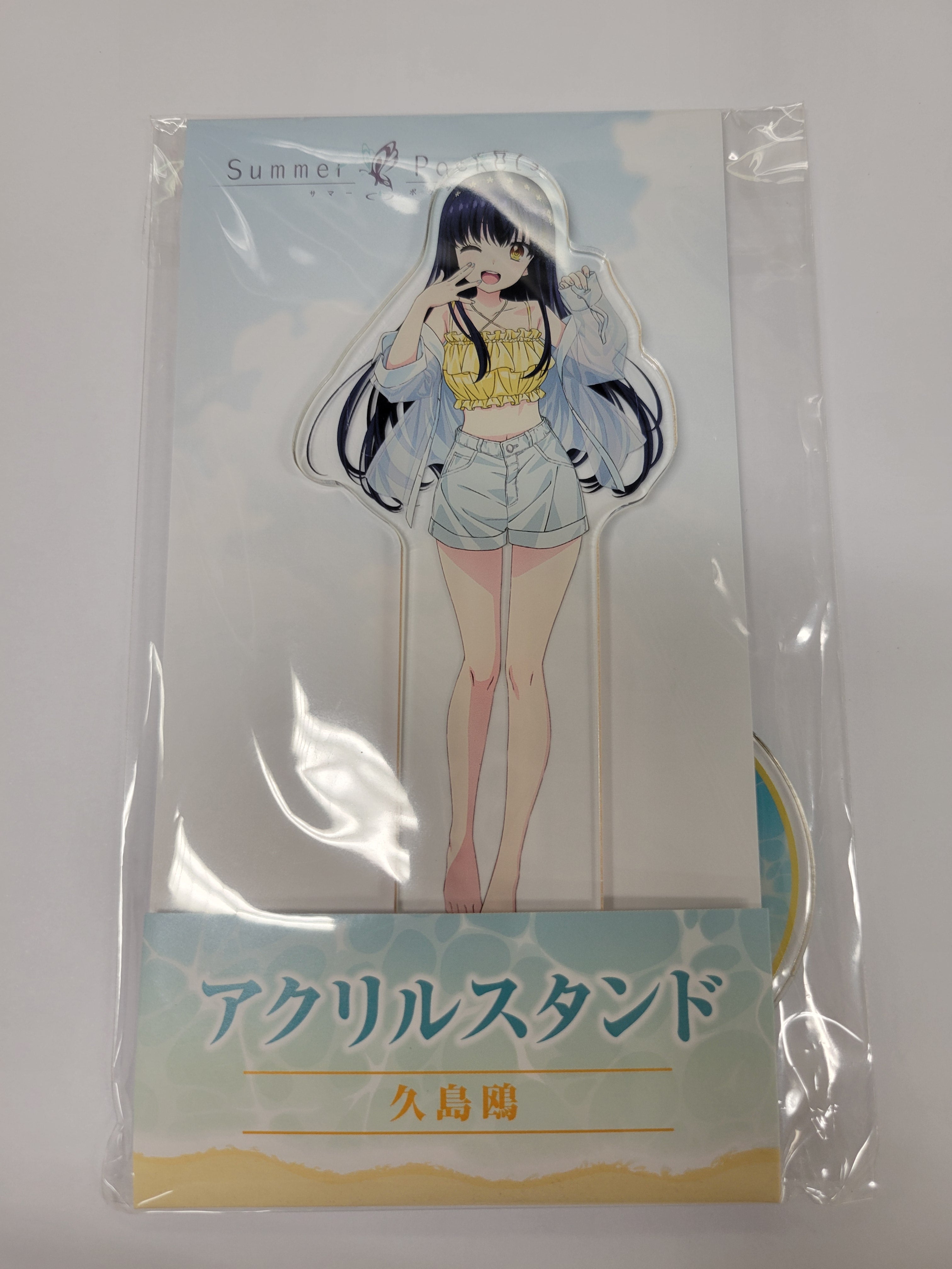 【亞克力牌】《Summer Pockets》 — LAWSON合作限定 ‧ 全角色亞克力立牌套組（全新／日本直購）