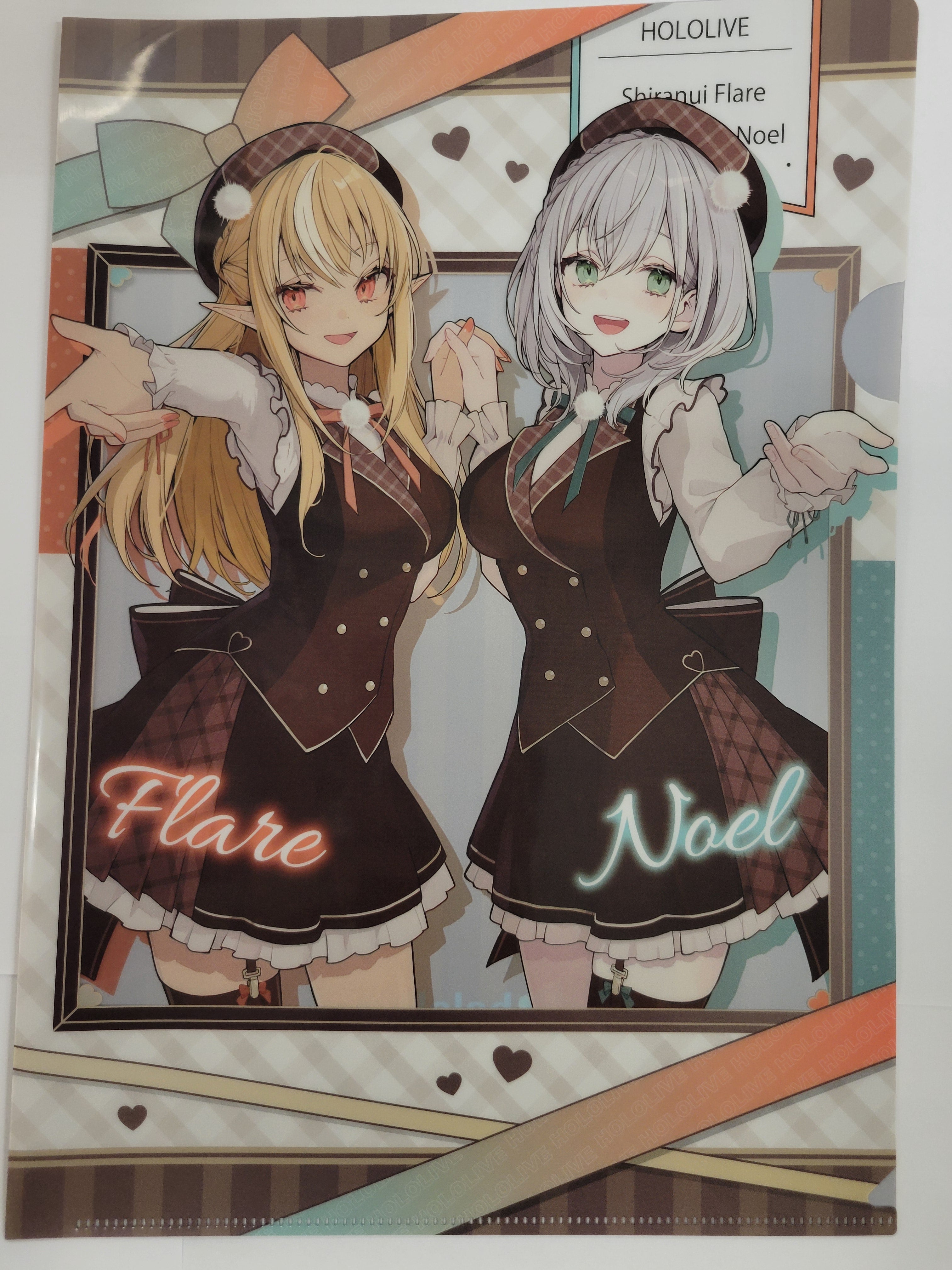 【Hololive × FamilyMart】Holomart Vol.7 限定 A4 資料夾（全3款套裝）（全新現貨／雙面）