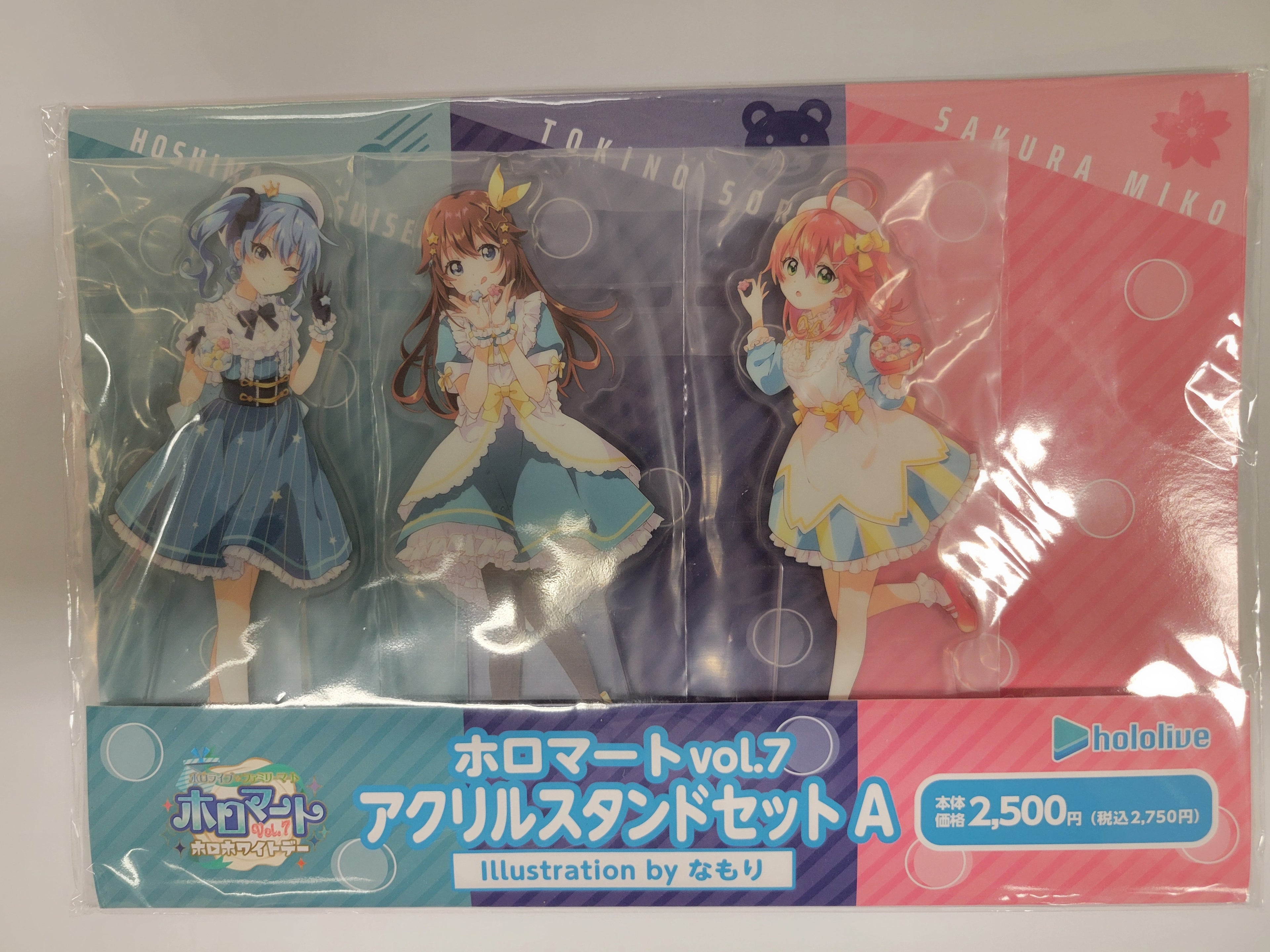 【Hololive × FamilyMart】Holomart Vol.7 限定亞克力立牌（Set A｜時乃空 × 櫻巫女 × 星街彗星｜全新現貨）