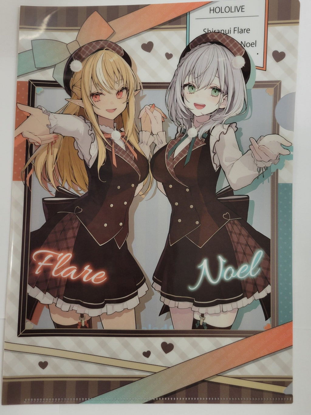 【Hololive × FamilyMart】Holomart Vol.7 限定 A4 資料夾（全3款套裝）（全新現貨／雙面） - Neoloot