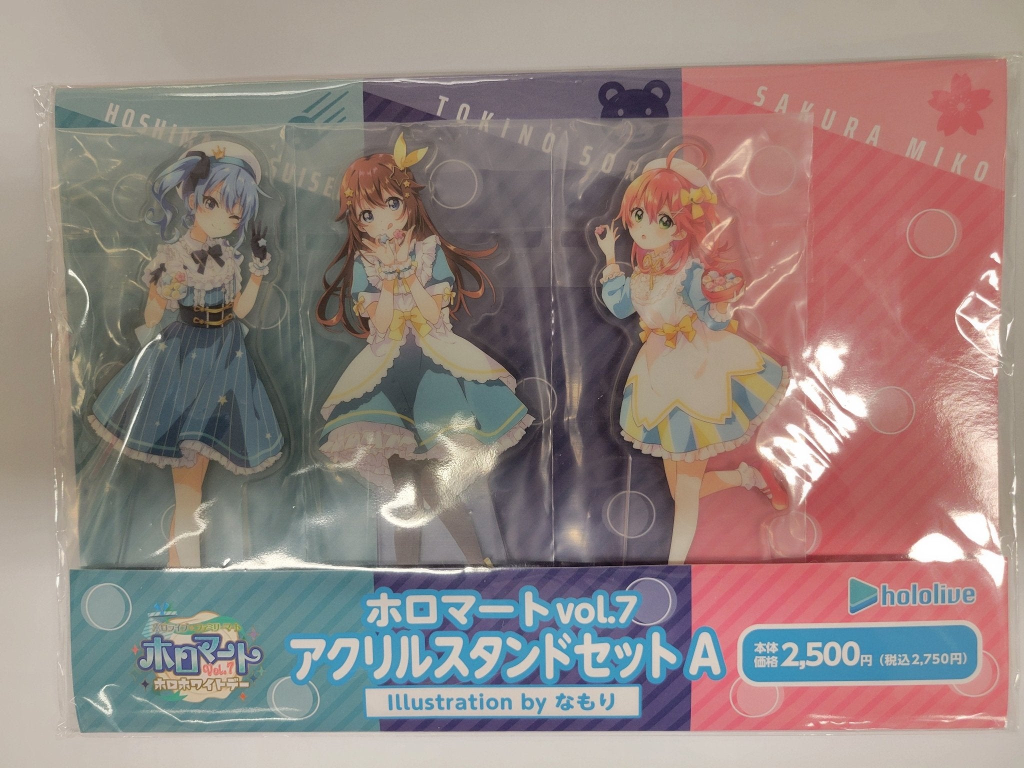 【Hololive × FamilyMart】Holomart Vol.7 限定亞克力立牌（Set A｜時乃空 × 櫻巫女 × 星街彗星｜全新現貨） - Neoloot