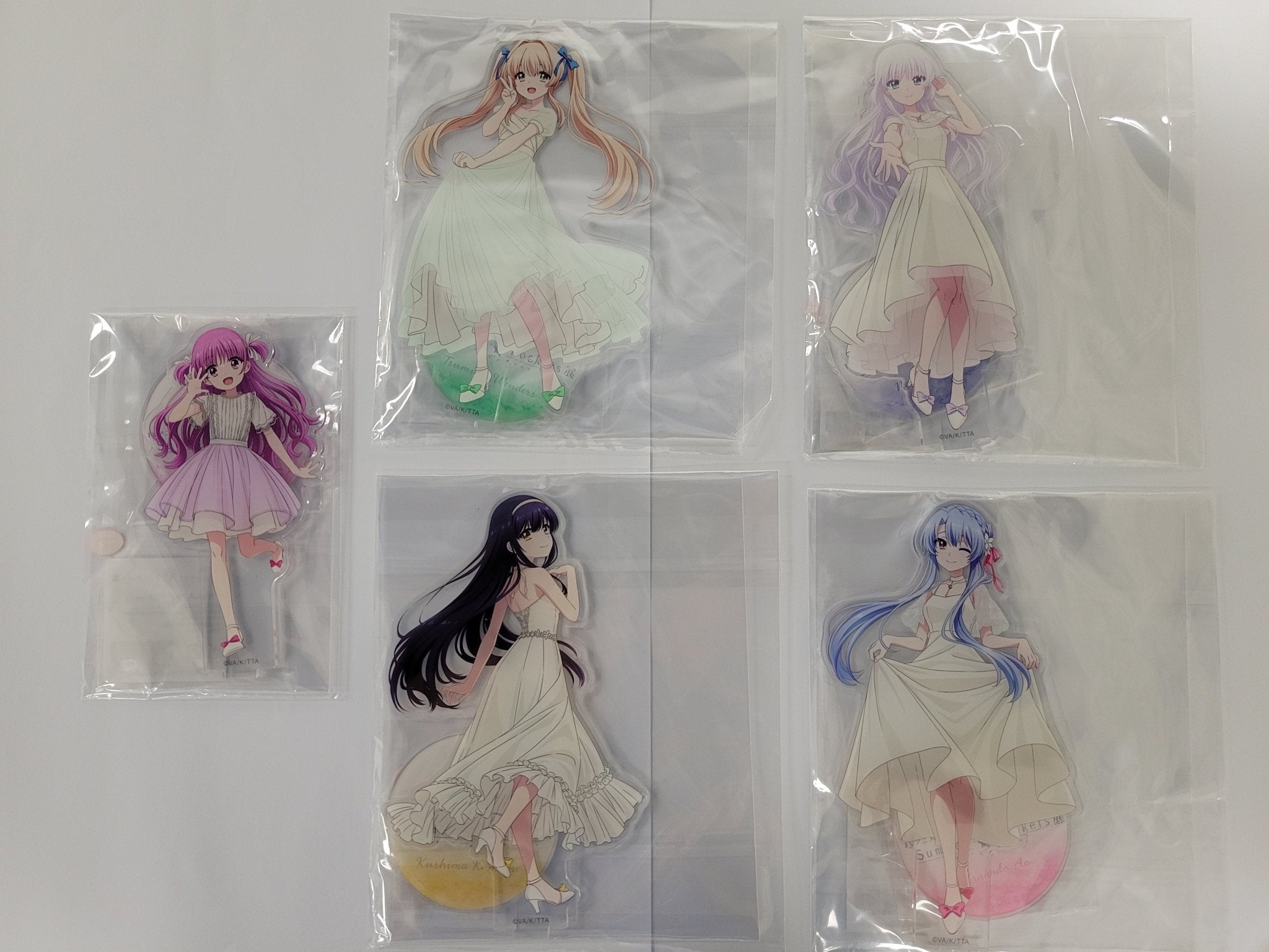 【亞克力牌】《Summer Pockets》展 — 東京會場直購 ‧ 全角色亞克力立牌套組（全新／日本直購） - Neoloot