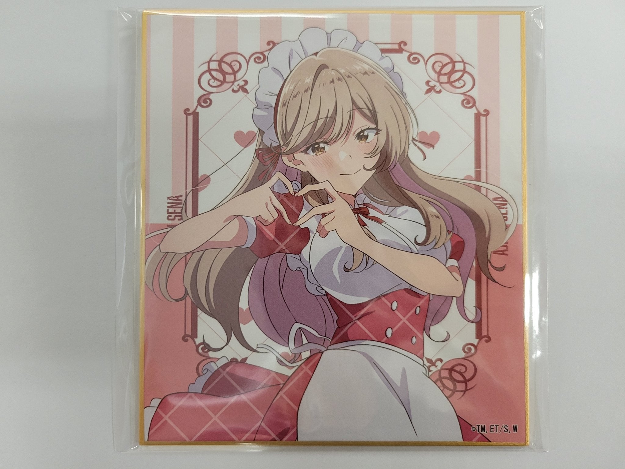 【色紙】《わたしが恋人になれるわけないじゃん、ムリムリ！（※ムリじゃなかった！？）》 彩色迷你色紙｜カラフルメイド ver.（全 5 款完整收錄）｜（全新／日本直購） - Neoloot