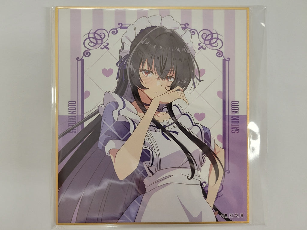 【色紙】《わたしが恋人になれるわけないじゃん、ムリムリ！（※ムリじゃなかった！？）》 彩色迷你色紙｜カラフルメイド ver.（全 5 款完整收錄）｜（全新／日本直購） - Neoloot